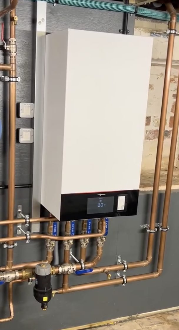 Viessmann boiler installed by Gas Engineer To The Rescue Leeds